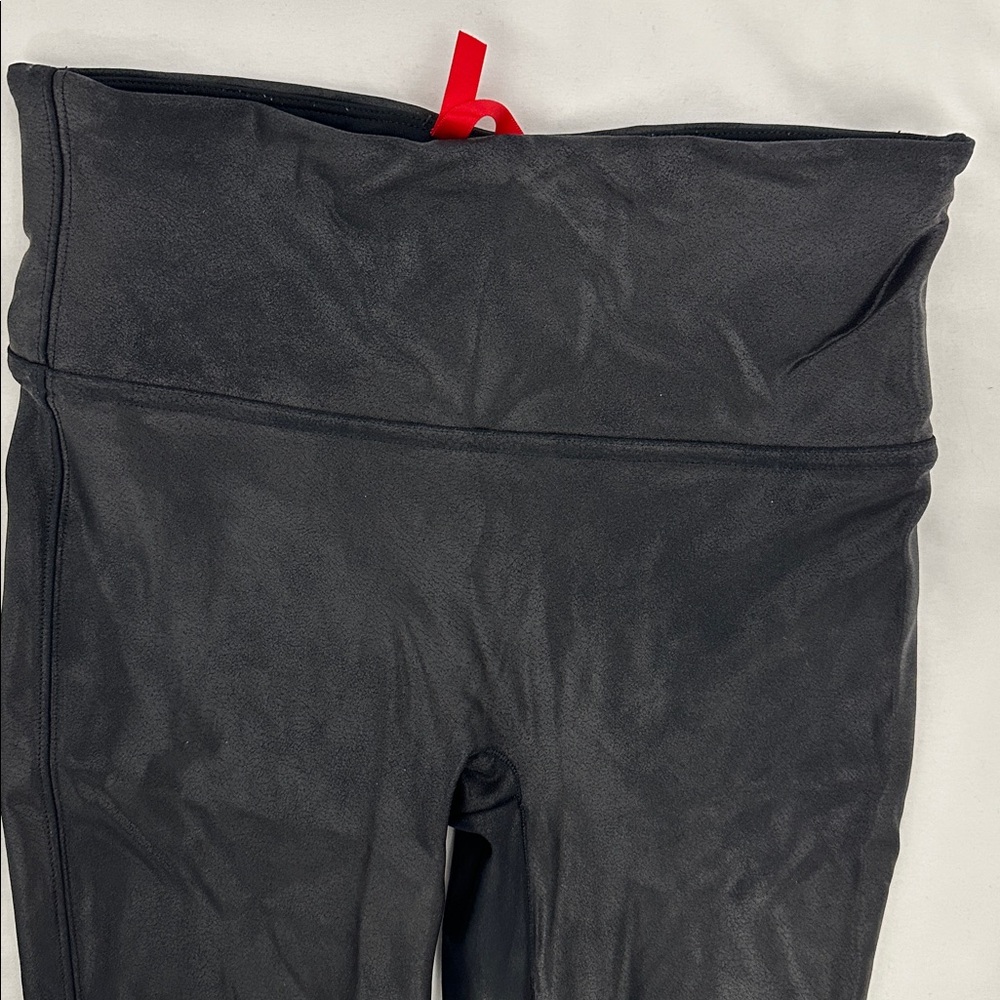 Spanx Faux Leather Leggings in Black - Picture 4 of 6